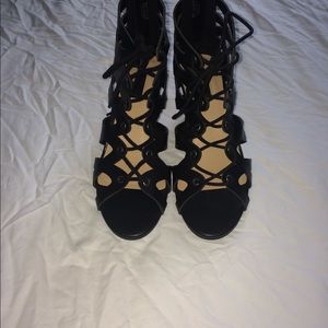 Size 7 Black Wedges